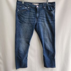 Women's Levi Jeans Boyfriend Skinny Cropped Size 14/32